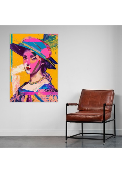 Grafik Rönesans Kanvas Tablo - Klasisizm ve Popart, Klasisizm ve Pop Art, Kanvas Tablo, Duvar Dekorasyonu, 30X50
