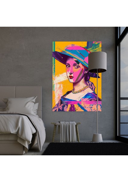 Grafik Rönesans Kanvas Tablo - Klasisizm ve Popart, Klasisizm ve Pop Art, Kanvas Tablo, Duvar Dekorasyonu, 30X50