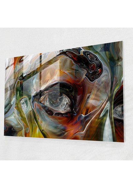 Duygusal Ifadeler Cam Sanatı - Caravaggio, Caravaggio Tarzı, Modern Sanat, Duvar Dekorasyonu, 45X30