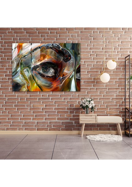 Duygusal Ifadeler Cam Sanatı - Caravaggio, Caravaggio Tarzı, Modern Sanat, Duvar Dekorasyonu, 45X30 modelleri