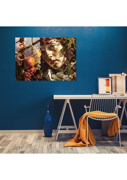 Caravaggio Stili Cam Baskı - Caravaggio, Cam Baskı, Ev Dekorasyonu, Caravaggio Stili, 45X30 fiyatları