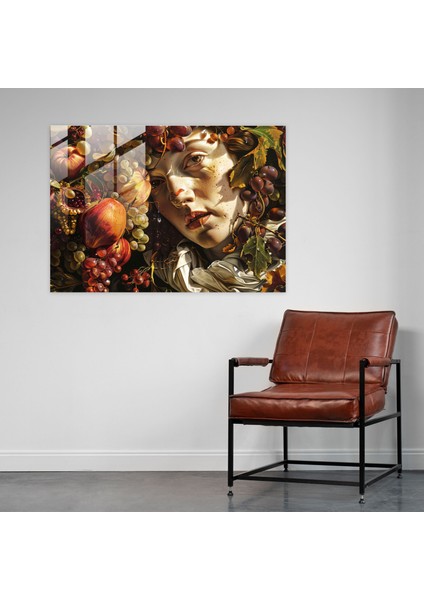 Caravaggio Stili Cam Baskı - Caravaggio, Cam Baskı, Ev Dekorasyonu, Caravaggio Stili, 45X30 modelleri