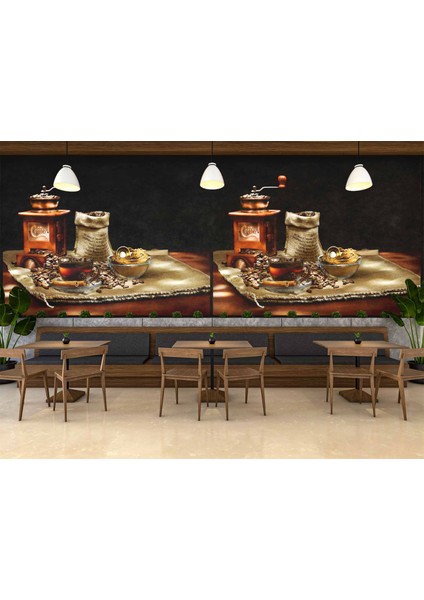 Cafe Duvar Kağıdı Baskı