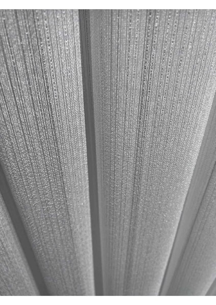 KAR600 KETEN70 Gümüş Simli Tül Perde 1x2 Seyrek Pile indirimleri