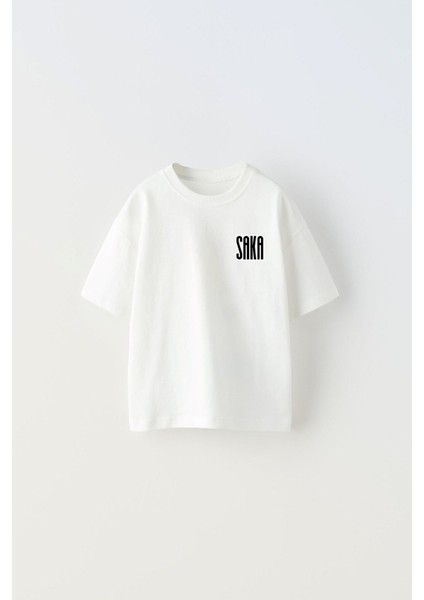 Euro 2024'ÜN Genç Yıldızları Kylian Mbappe Baskılı Beyaz Çocuk T-Shirt fiyatları