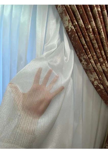 Armür Tül Vakko Ketenon Tül Perde 1x3 Sık Pile modelleri