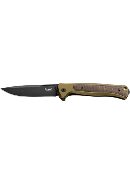 Skinny Green Aluminum Black Blade Çakı