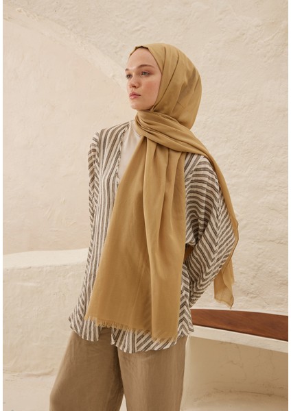 Ince Pamuk Vual Şal Kum fırsatları