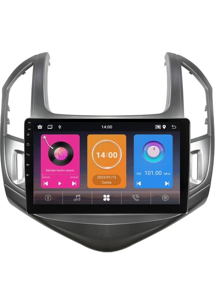 Chevrolet Cruze (2013-2015) Android 14 Multimedya Carplay 9 Inch 8 GB Ram / 128 GB Hafıza CRV-4052XAA