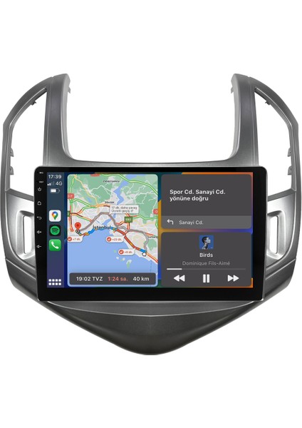 Chevrolet Cruze (2013-2015) Android 14 Multimedya Carplay 9 Inch 8 GB Ram / 128 GB Hafıza CRV-4052XAA