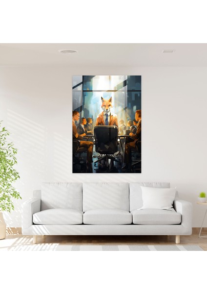 Insan Gibi Giyinmiş Hayvanlar Ev Dekorasyonu - Insan Gibi Giyinmiş Hayvanlar, Duvar Süslemesi, Insan Gibi Giyinmiş Hayvanlar, Ev Dekorasyonu, 50X70 modelleri