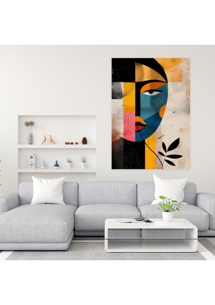 Frida Kahlo Style Wall Art - Frida Kahlo, Frida Kahlo Style, Canvas Wall Art, Home Decoration, 30X50