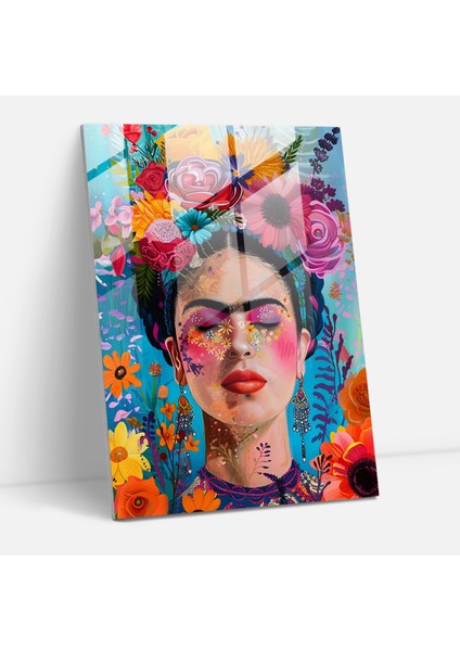 Frida Kahlo Style Home Decoration - Frida Kahlo Eserleri, Wall Decoration, Modern Art, Frida Kahlo Style, 30X45