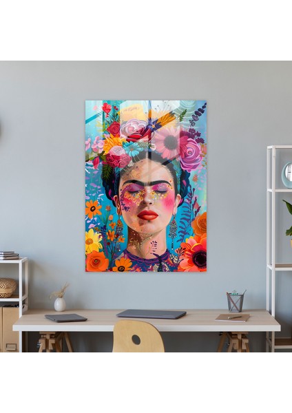 Frida Kahlo Style Home Decoration - Frida Kahlo Eserleri, Wall Decoration, Modern Art, Frida Kahlo Style, 30X45 modelleri
