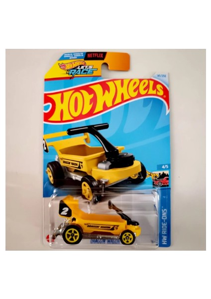 Hot Whells Draggın Wagon Sarı Ht