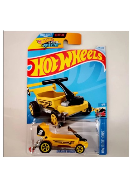 Hot Whells Draggın Wagon Sarı Ht