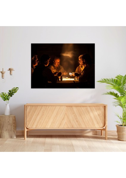 Caravaggio Tarzı Kanvas Tablo - Caravaggio, Kanvas Tablo, Caravaggio Tarzı, Kanvas Tablo, 70X50 fiyatları
