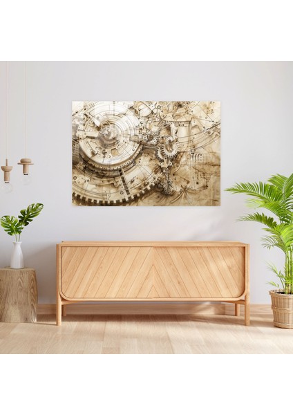 Leonardo Da Vinci Wall Decoration - Leonardo Da Vinci, Leonardo Da Vinci, Modern Art, Engineering, 35X25