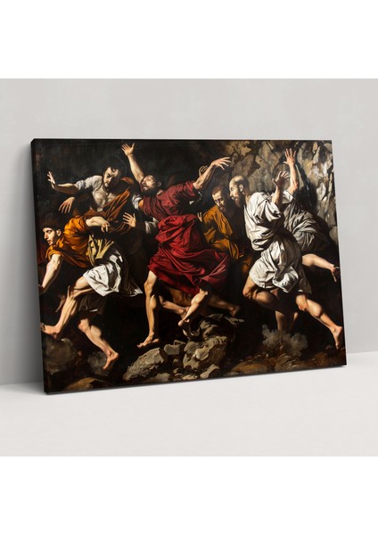 Caravaggio Tarzı Kanvas Tablo - Caravaggio, Caravaggio Tarzı, Kanvas Tablo, Kanvas Tablo, 70X50