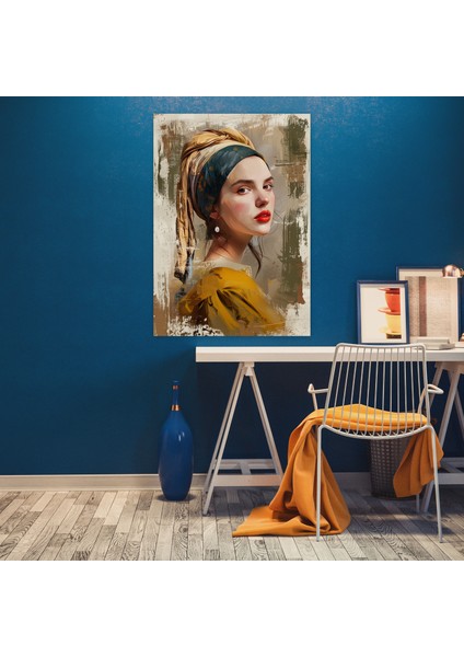 Johannes Vermeer Canvas Print - Johannes Vermeer, Wall Art, Johannes Vermeer, Canvas, 30X50