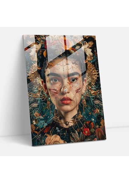 Frida Kahlo Style Wall Decoration - Frida Kahlo Eserleri, Frida Kahlo Style, Wall Decoration, Modern Art, 30X45