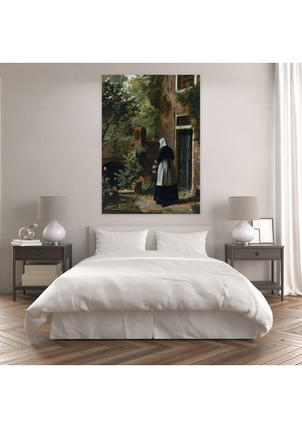 Johannes Vermeer Wall Decoration - Woman Holding Water Pitcher - Johannes Vermeer, Johannes Vermeer, Canvas Wall Art, Canvas, 70X100 fiyatları