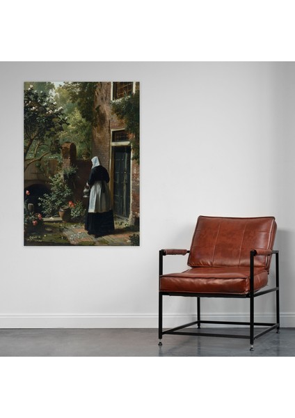 Johannes Vermeer Wall Decoration - Woman Holding Water Pitcher - Johannes Vermeer, Johannes Vermeer, Canvas Wall Art, Canvas, 70X100 modelleri