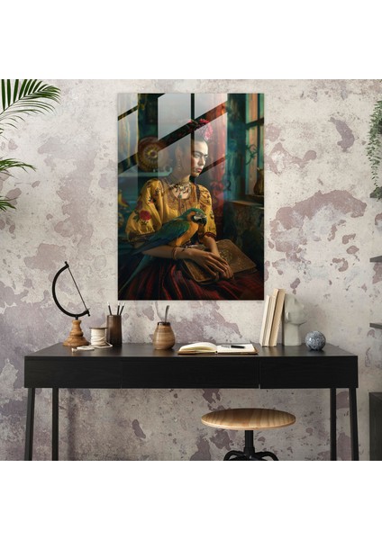 Frida Kahlo Style Wall Decoration - Frida Kahlo Eserleri, Home Decoration, Frida Kahlo Style, Wall Decoration, 30X45 fiyatları