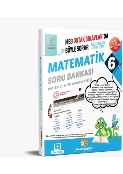 Sinan Kuzucu Yayınları 6. Sınıf Matematik Soru Bankası