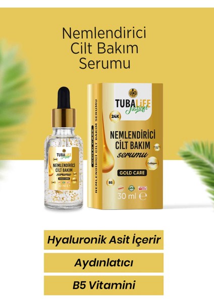 Tubalıfe Nemlendirici Aydınlatıcı Hyaluronik Asit Içeren Cilt Bakım Serumu 30 ml