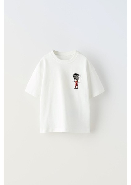 Euro 2024'ÜN Genç Yıldızları Arda Güler Baskılı Beyaz Çocuk T-Shirt fiyatları