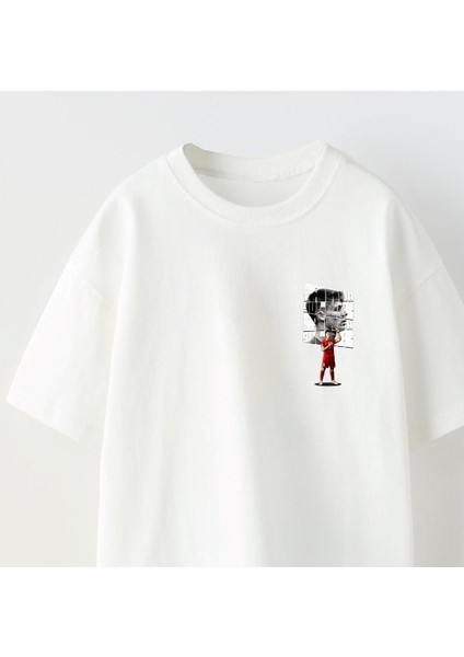 Euro 2024'ÜN Genç Yıldızları Arda Güler Baskılı Beyaz Çocuk T-Shirt fırsatları