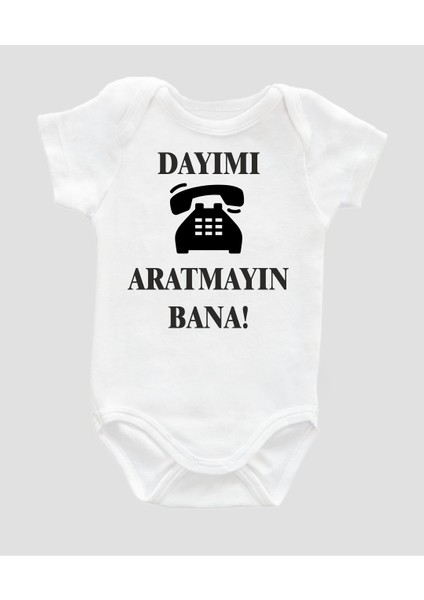 Organik Pamuk Dayımı Aratmayın Bana Baskılı ZBN060