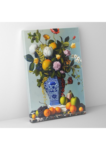 Gerçeküstü Natürmort Pop Art Kanvas Tablo - Klasisizm ve Popart, Gerçeküstü Natürmort Pop Art, Duvar Dekorasyonu, Kanvas Tablo, 30X50