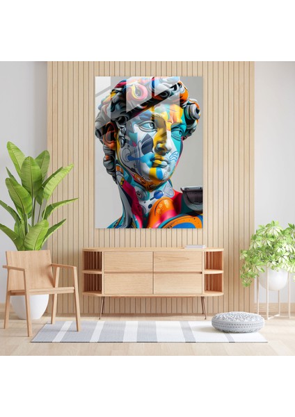 Klasik Uyanış Cam Baskı - Klasisizm+Popart, Cam Sanatı, Modern Sanat, Cam Baskı, 30X45 modelleri