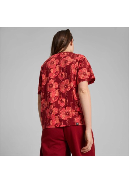 Essentials Classic Kadın Kırmızı Tişört (681692-13) fiyatları