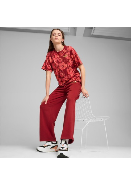 Essentials Classic Kadın Kırmızı Tişört (681692-13) modelleri