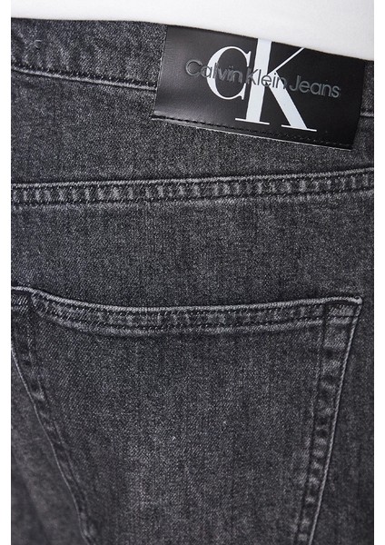 Calvin Klein Erkek Gri Dad Kot Pantolon