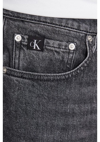 Calvin Klein Erkek Gri Dad Kot Pantolon