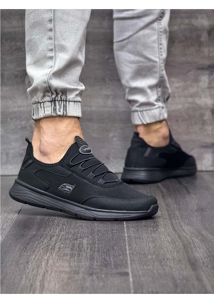 2038 Anatomik Tabanlı Bağcıksız Yürüyüş & Koşu Ayakkabısı - NKT02038-SIYAH-40 indirimleri
