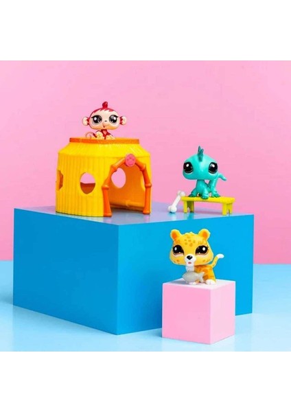 Littlest Pet Shop Minişler Orman Oyun Seti 3’lü Figür Seti S1 - 5 cm