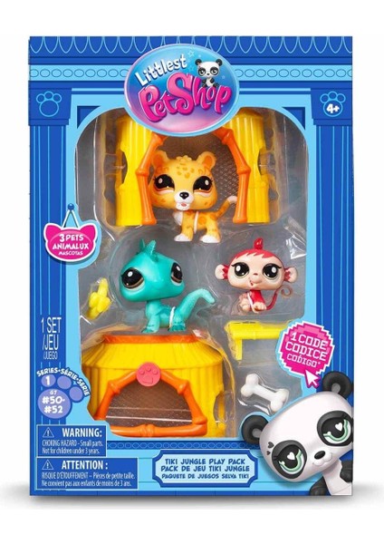 Littlest Pet Shop Minişler Orman Oyun Seti 3’lü Figür Seti S1 - 5 cm