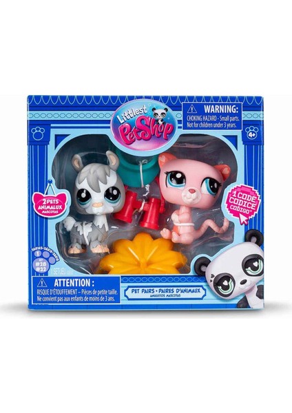 Littlest Pet Shop Minişler 2’li Figür Seti S1 - Lama ve Fare - 5 cm