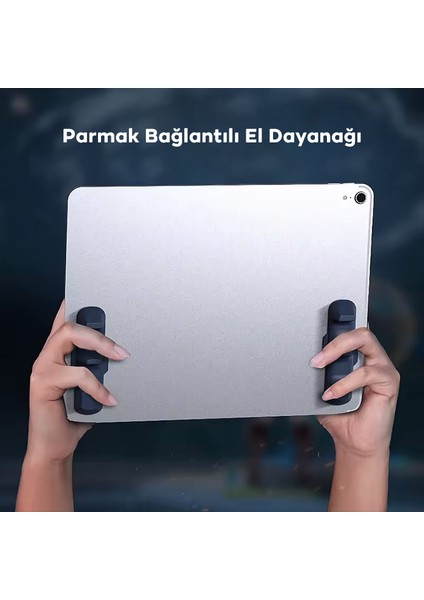 PB01 2 Adet Tablet Için Yapışkanlı Silikon Tutma Kolu