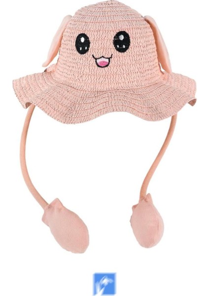 Çocuklar Için Yüksek Kalite, Sevimli, Yaz Hasır Şapka ( 3-9 Yaş ) ( Içinde Daraltma Ipi Mevcuttur ) modelleri