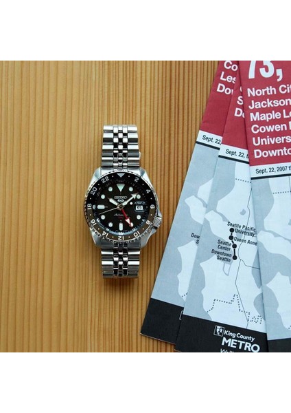 5 Sports Gmt Skx Sports Style SSK001K Erkek Kol Saati modelleri