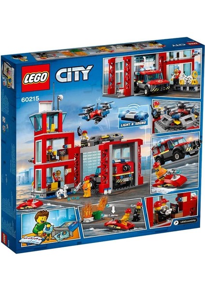 LEGO City Fire Itfaiye Merkezi 60215 fiyatları