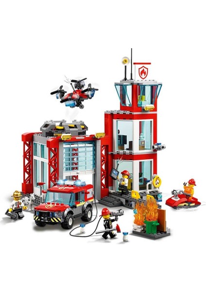 LEGO City Fire Itfaiye Merkezi 60215 modelleri