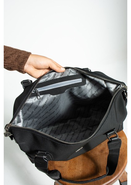 Kadın Büyük Boy Spor Model Valiz Boy Uzun Askılı El & Omuz Çantası Siyah 1106 indirimleri