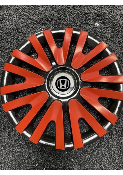 Honda Jant Kapağı Kırmızı Renkli Kırılmaz 4 Adet 3911K9HONDA